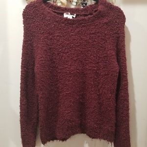 Burgundy cozy sweater